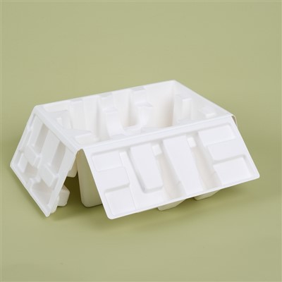 Embalaje de pulpa de papel moldeado