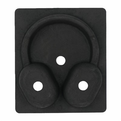 Embalaje de pulpa moldeada para auriculares